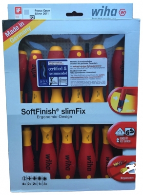 ScrewDriver set - Soft Finish Slim Fix - 12 Piece